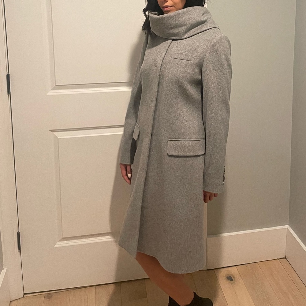 Eleventy scarf coat